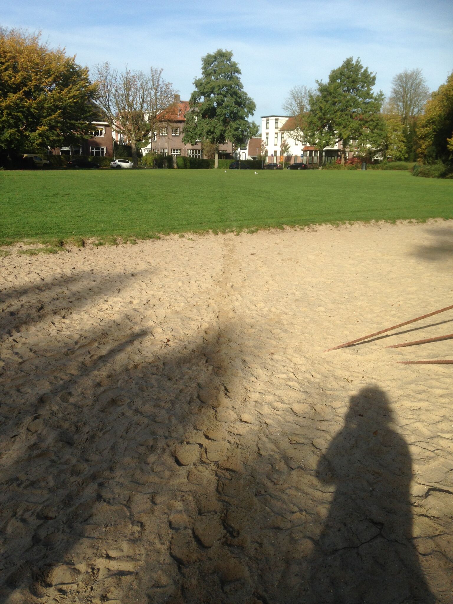 Reenactment A line made by Walking by Richard Long.